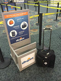 New BoardingBlue Allegiant Air Rolling Free Personal item Under Seat (Purple)