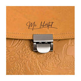 Velez Leather Casual Backpack for Women Bolso de Mujer Cuero Colombiano Yellow