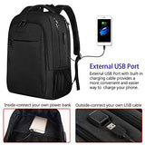Anti Theft Laptop Backpack, Business Travel Laptop Backpack With Usb Charging Port For Women And