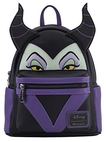 Loungefly Maleficent Faux Leather Mini Backpack Standard