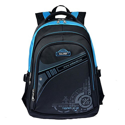 Eshops Cool Backpack for Kids Bookbag for Boys Elementary School Bags Blue