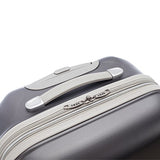 Travelers Polo & Racquet Club Tprc Barnet 3-Piece Expandable Spinner Luggage Set, Silver, One Size