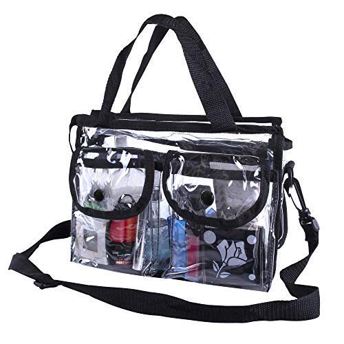 Buy Flower Travel Makeup Organizer Cosmetic Bag Clear PVC Waterproof Women  Handbag 2pcs/set Online