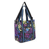 FUEL Multipurpose Tote with Crossbody Strap, Butterflies and Flowers