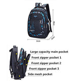 Fanci Girls Boys Flora School Shoulder Backpack Capacity Outdoor Travel Rucksack