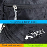 Nomad and Parkit Ultralight 35L Waterproof Backpack for Camping, Hiking, Travel – XL Men, Women