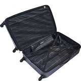 Mia Toro Italy Tasca Moderna Hardside Spinner Luggage 3 Piece Set - Burgundy