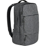 Incase City Collection Backpack Heather Black/Gunmetal Gray One Size