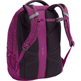 The North Face Women's Pivoter Backpack Wild Aster Purple Emboss/Galaxy Purple