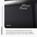 American Tourister Disney Hardside Luggage with Spinner Wheels, Mickey Mouse Pants, Checked-Large 28-Inch