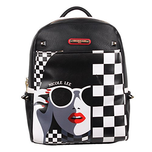 Nicole Lee Women's Adeen Smart Lunch Backpack Vol. 2 (Lady in Sunglasses), One Size