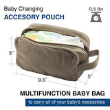 US Air Force Canvas Shower Kit Travel Toiletry Bag Case in Olive & Black