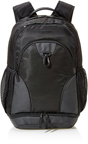 AmazonBasics Sports Backpack, Black