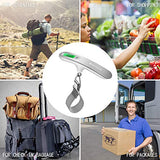 SHANJE Luggage Scale 110 Lbs High Precision Travel Digital Hanging Scales 50kg with Hook