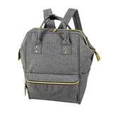ABage Women's Casual Daypack Bookbag Purse Travel College School Backpack Handbag, Grey