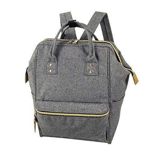 ABage Women's Casual Daypack Bookbag Purse Travel College School Backpack Handbag, Grey