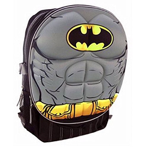 Dc Comics Batman Muscle Molded Chest Kids 16 Backpack
