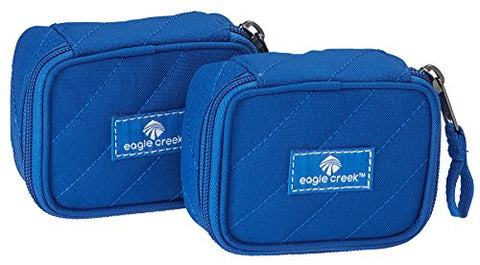 Eagle Creek Pack-it Original Quilted Mini Cube(xs) 2pc Set, Blue Sea