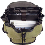 Bellino Drake Backpack, Olive Brown, One Size