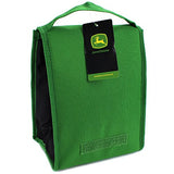 John Deere Boys' Making Tracks Foldable Lunch Bag, Green