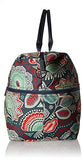 Vera Bradley Women's Lighten up Expandable Travel Bag, Nomadic Floral