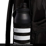 adidas Unisex Classic 3S III backpack, Black/White V3, One Size
