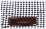 Boconi Bryant Laptop Analyst Bag (Antiqued Mahogany With Houndstooth)