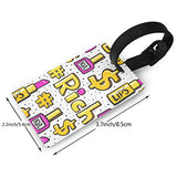 Luggage Tags - Golden Dollar Sign Travel Baggage ID Suitcase Labels Accessories 2.2 X 3.7 Inch