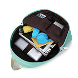 S Kaiko Flower Pattern Canvas Backpack Casual Daypacks School Backpack For Women And Men School Bag