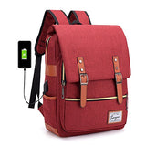 Vintage Women Canvas Backpacks School Bags For Teenagers Boys Girls Large Capacity Laptop Fashion