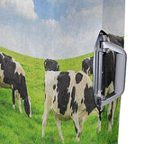 Suitcase Cover Cow Meadow Green Grass Blue Sky Luggage Cover Travel Case Bag Protector for Kid Girls