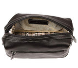 Boconi Tyler Cargo Travel Kit (Black w/plaid)