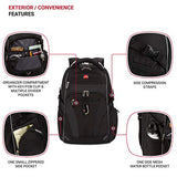 SWISSGEAR SA6752 TSA Friendly ScanSmart Laptop Backpack (Black)