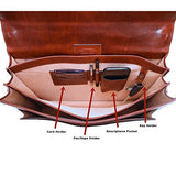 Floto Venezia Combo Full Grain Leather Briefcase Attache
