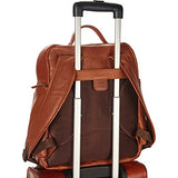Mancini Leather Goods Columbian 15.6" Laptop Backpack with RFID Secure Pocket
