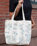 Cognitive Surplus Constellations Scientific Illustration Tote Bag (10 Oz Recycled Cotton)