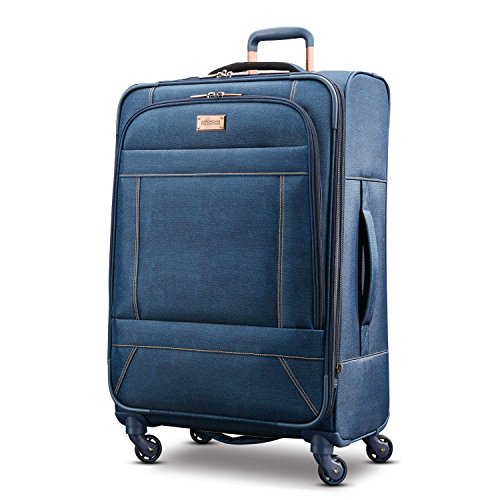 American Tourister Belle Voyage Spinner 28, Blue Denim