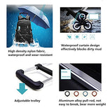 Fanci Waterproof Elementary Trolley Rolling School Backpack Book Bag for Boys Middle High Wheeled