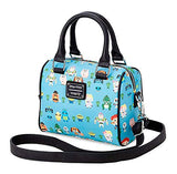 Loungefly x Toy Story Chibi Characters Allover-Print Duffel Purse (One Size, Multicolored)