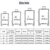 Dofover Luggage Cover Protector Elastic Spandex Travel Suitcase Protective Cover