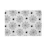 Black Spider Web Leather Passport Cover Set Men Women Protector Case/Travel Wallet/ID Credit Card