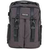 Kenneth Cole Reaction 600D Polyester Dual Compartment 15.6” Computer Business Backpack, Charcoal,