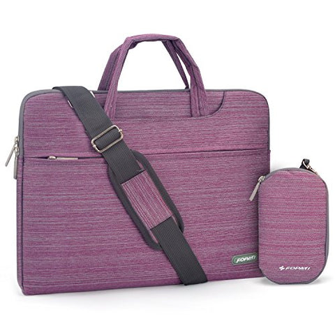 Laptop Shoulder Bag, 14-14.1 inch Laptop Case, Slim Briefcase Computer Bag Business Carrying Bag