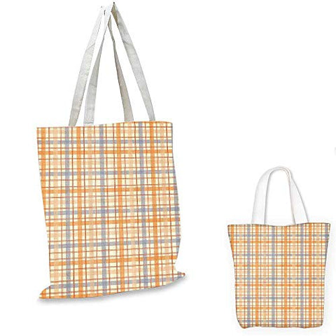 Retro canvas messenger bag Classic Celtic Plaid Pattern Squares Stripes Geometric Traditional