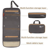 FLYCOOL Toiletry Bag/Makeup Organizer/Cosmetic Bag/Travel Kit Organizer with Hanging Hook for