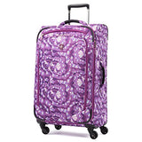 Atlantic Ultra Lite 4 | 24 and 28-Inch Expandable Spinners, Travel Pillow (Surf Purple)