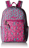Vera Bradley Women'S Lighten Up Printed Small Backpack, Ditsy Dot