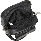 David King & Co. Male Bag With Organizer Inside, Black, One Size