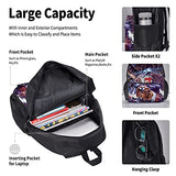 The Bin-Ding Of Is-Aac Backpack Three-Piece Cartoon School Bag With Pencil Case Messenger Lunch Bag