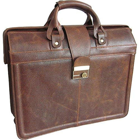 AmeriLeather APC Legal Leather Executive Brief (Waxy Brown)